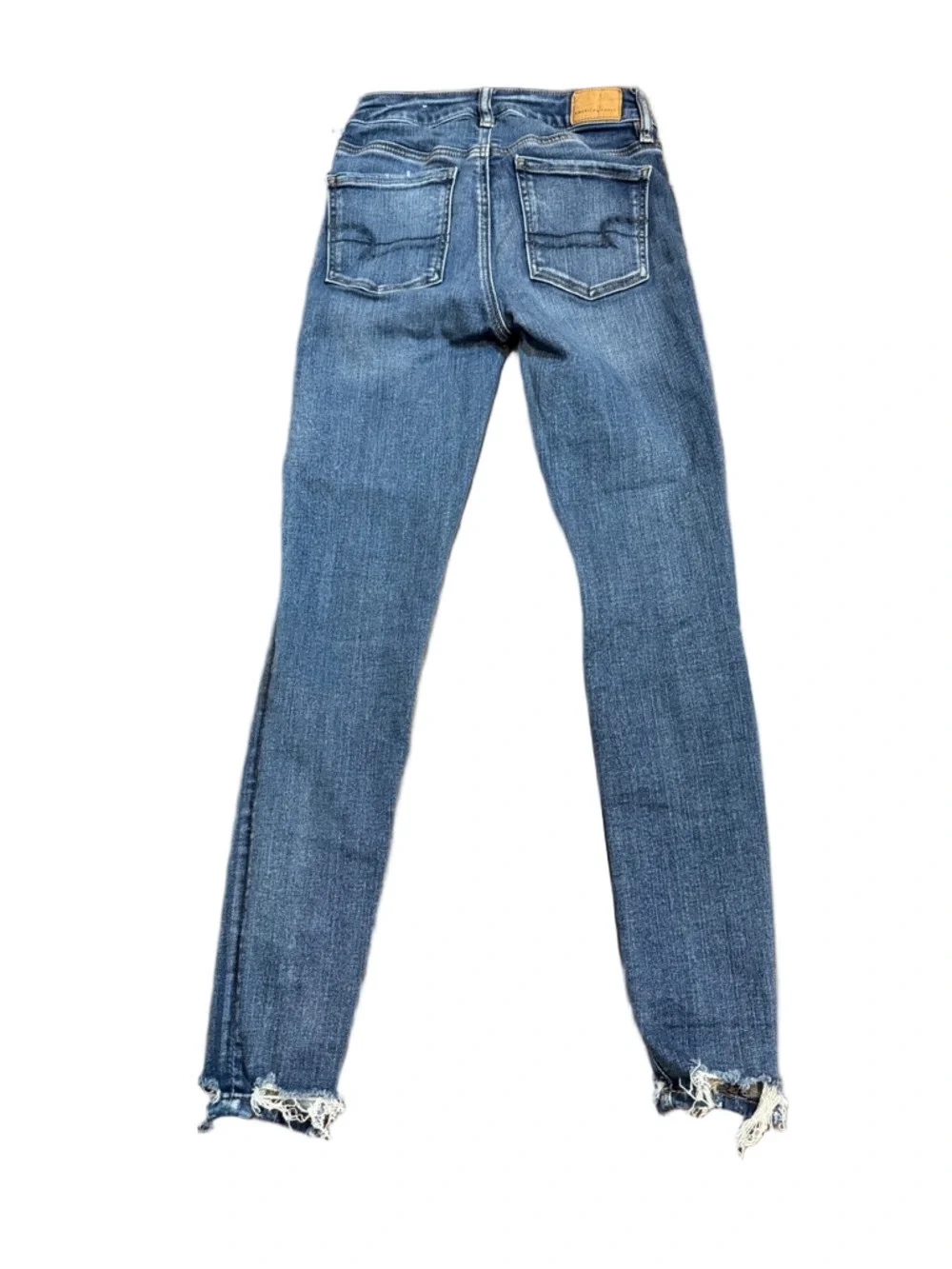 American Eagle Outfitters High-Rise Jegging Crop Distressed Skinny Jeans Size 2